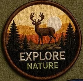 Explore The Path embroidery design preview
