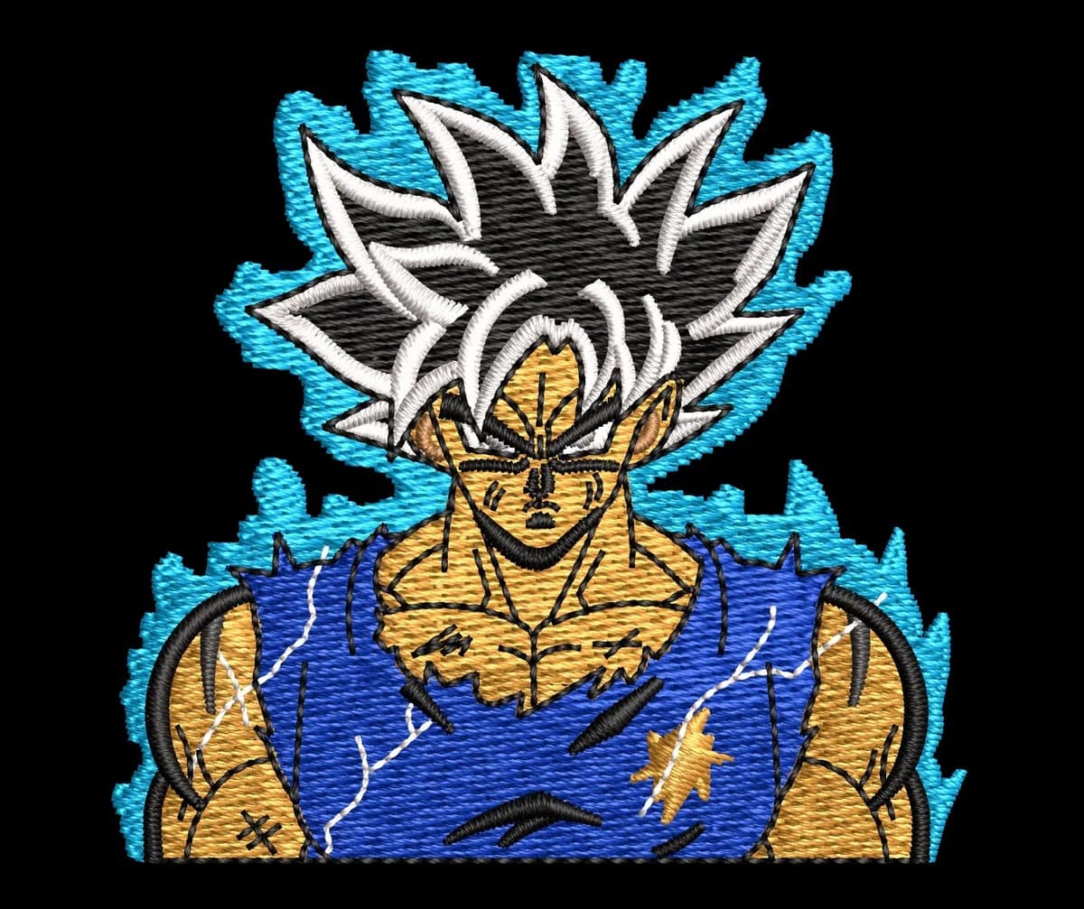 Custom Back Piece Embroidery Digitizing - Jacket Back Logo preview